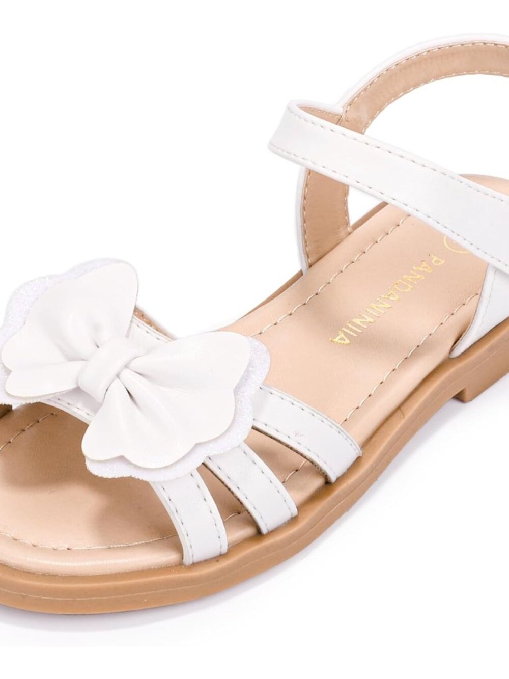 Girls Sandals Cute Bow Summer Dress Flats Shoes